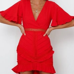 Hello Molly little red dress